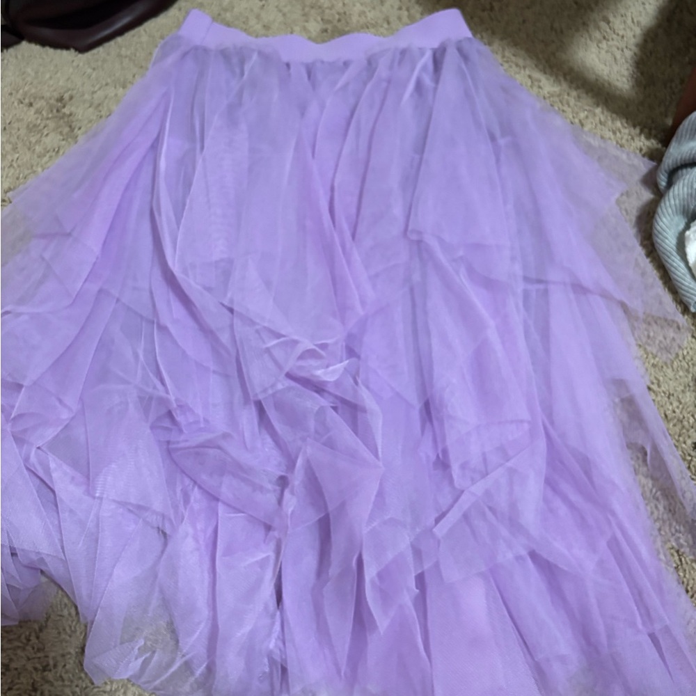 Lavender Tulle Skirt